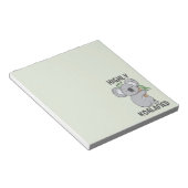Highly Koalafied Koala Notitieblok (Schuin)