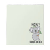 Highly Koalafied Koala Notitieblok (Voorkant)