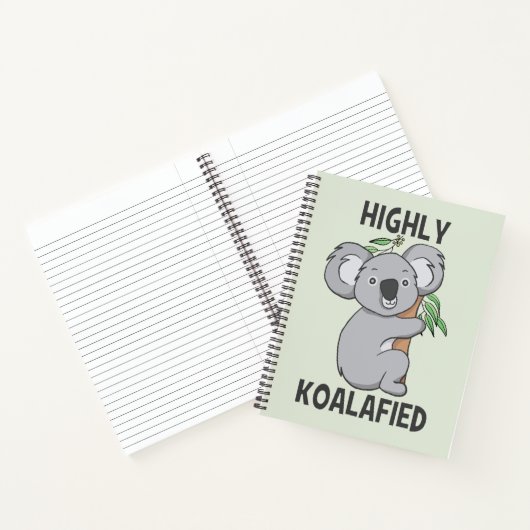 Highly Koalafied Koala Notitieboek (Binnen)