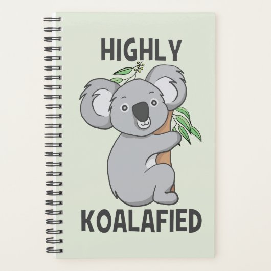 Highly Koalafied Koala Planner (Voorkant)