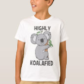 Highly Koalafied Koala T-shirt (Voorkant)