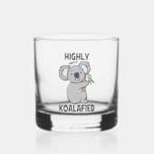 Highly Koalafied Koala Whisky Glas (Voorkant)