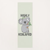 Highly Koalafied Koala Yogamat (Voorkant)