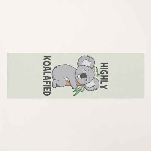 Highly Koalafied Koala Yogamat (Voorkant (horizontaal))