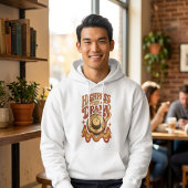 Highpass the Drama – Synth Nerd Hoodie