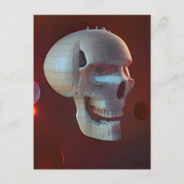 Highrise Living on Skull Asteroid 42-C Briefkaart