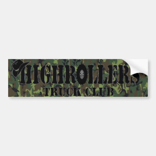 HIGHROLLEN REDNECK TRUCK CLUB BUMPERSTICKER
