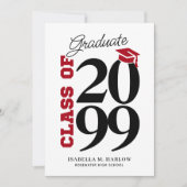 Highschool Graduation Aankondiging (Voorkant)
