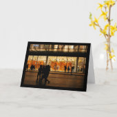 Highstreet Silhouetten Kaart (Gele Bloem)