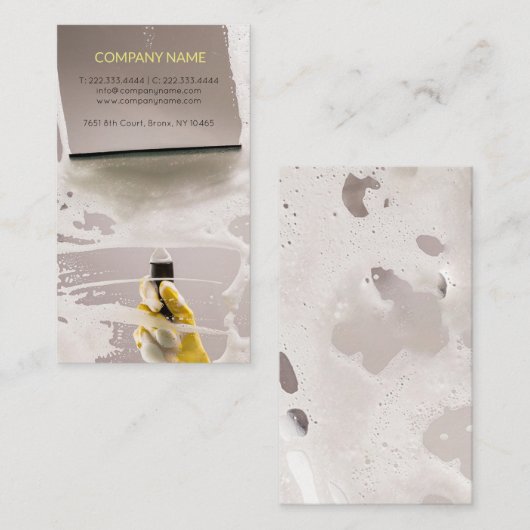 Hight Buildings Windows & Glas in lood Cleaning B Visitekaartje (Voorkant / Achterkant)