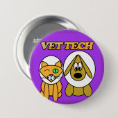 hightech-knop voor artsen ronde button 7,6 cm (Voorkant /achterkant)