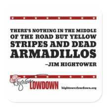 Hightower Lowdown: niets in het midden (Sticker)