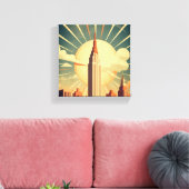 Hightower Sunrise Canvas Afdruk (Insitu (Woonkamer))