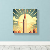 Hightower Sunrise Canvas Afdruk (Insitu (Houten vloer))