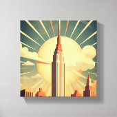 Hightower Sunrise Canvas Afdruk (Voorkant)