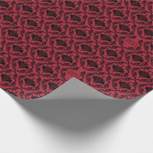 Hightower Vs. Targaryen Helmet Pattern Cadeaupapier (Hoek)