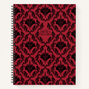 Hightower Vs. Targaryen Helmet Pattern Notitieboek