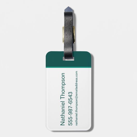 Hightower | Wij lichten de weg Bagagelabel (Achterkant verticaal)