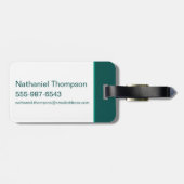 Hightower | Wij lichten de weg Bagagelabel (Achterkant horizontaal)