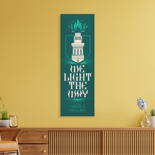 Hightower | Wij lichten de weg Canvas Afdruk (Insitu (Woonkamer))