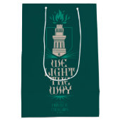 Hightower | Wij lichten de weg Medium Cadeauzakje (Achterkant)