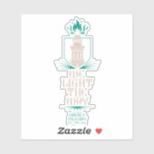 Hightower | Wij lichten de weg Sticker (Vel)