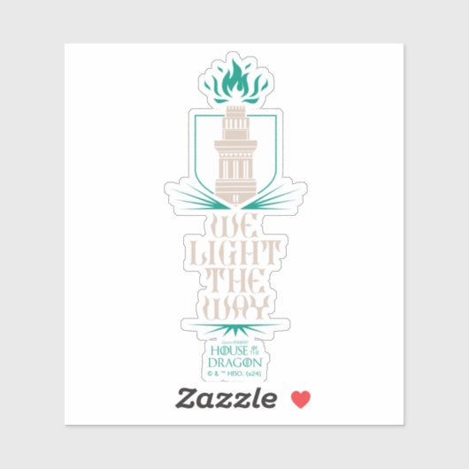 Hightower | Wij lichten de weg Sticker (Vel)