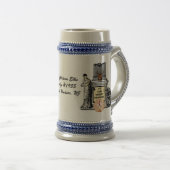 Hightstown Elks Beer Stein Bierpul (Voorkant rechts)