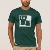Highway 1, Louisiana, Verenigde Staten T-shirt (Voorkant)