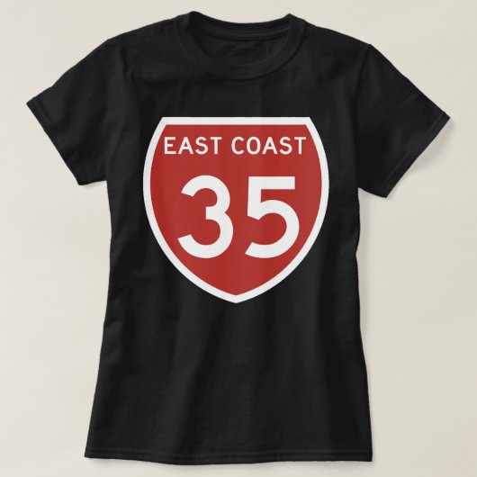 Highway 35, East Coast, New Zealand Classic T Shir T-shirt (Design voorkant)