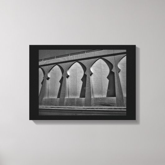 Highway Art Canvas Afdruk (Voorkant)