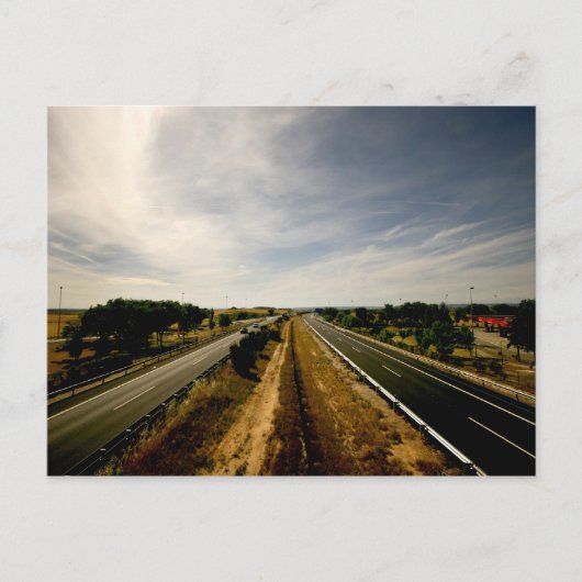 Highway Briefkaart (Voorkant)