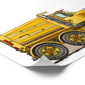 Highway Dump Truck Poster (Hoek)
