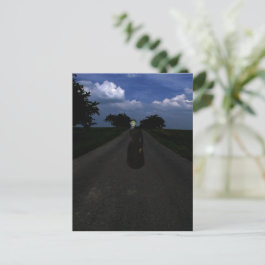 Highway Ghost Briefkaart (Staand voorkant)