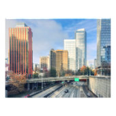 Highway naar Seattle Foto Afdruk (Voorkant)