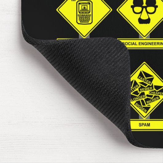 Highway of Threats Mousepad Muismat (Hoek)