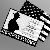 Highway Patrol Flag Pensioen Partij Kaart