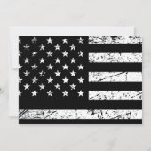 Highway Patrol Flag Pensioen Partij Kaart (Achterkant)