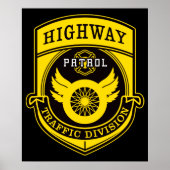 Highway Patrol Poster (Voorkant)