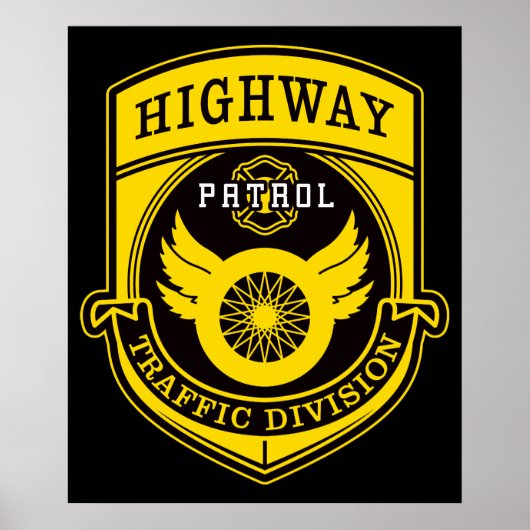 Highway Patrol Poster (Voorkant)
