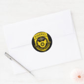 Highway Patrol Ronde Sticker (Envelop)