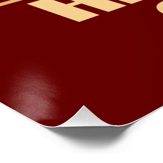 Highway Queen  Illustratie - Trucking Meisje Perfect Poster (Hoek)