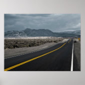 Highway Road - Wave Crests California Poster (Voorkant)