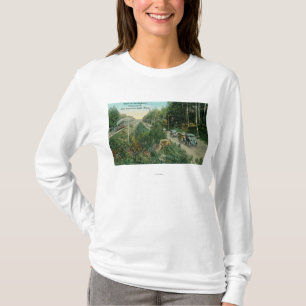 Highway Scene bij Amerikaans meer T-shirt