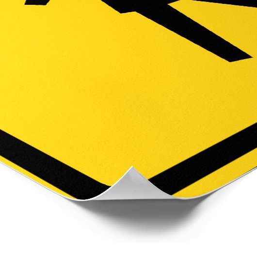 Highway Sign Poster (Hoek)