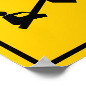 Highway Sign Poster (Hoek)