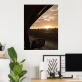 Highway Sunrise Poster (Thuiskantoor)