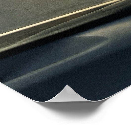 Highway Sunset Poster (Hoek)