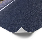 Highway Through Death Valley, Californië Poster (Hoek)