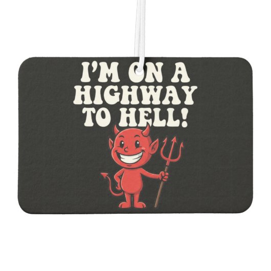 Highway to Hell Luchtverfrisser (Achterkant)